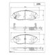 thumbnail image 2 of Balatas Semimetalicas Delanteras Tiida L4 1.8l 07 Al 16 esquí esquí Gafas de esquí, 2 of 5