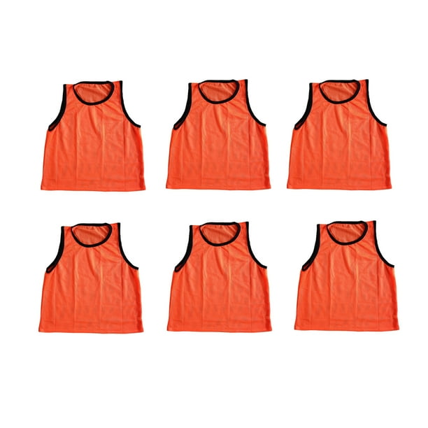BlueDot Trading Youth Orange Scrimmage Training Vests Pinnies