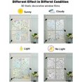 thumbnail image 2 of Película electrostática para ventanas con efecto arcoíris, película decorativa para ventanas con privacidad, película 3D anti-UV para ventanas, película opaca para ventanas ideal para dormitorio, ofic, 2 of 5