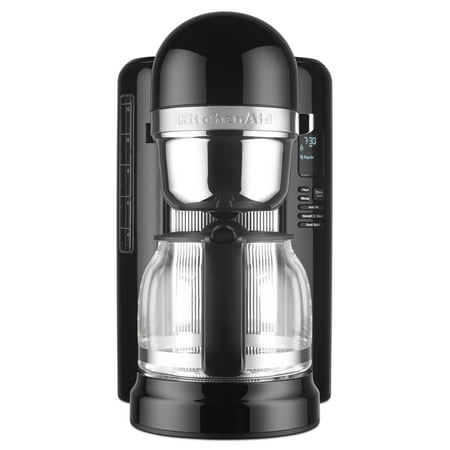 KitchenAid® 12 Cup Coffee Maker with One Touch Brewing Onyx Black (Best One Cup Coffee Maker)