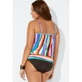thumbnail image 2 of Swimsuits for All Lightweight Blouson Tankini Set, 2 of 3