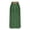 Army Green, variant on Womens Boho Maxi Skirt Summer Casual High Waist A-Line Flowy Long Skirt with Pockets Belt for Beach Vacation Green S