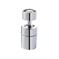 thumbnail image 1 of Aireador del grifo del fregadero de la cocina Bola giratoria de latón doble 80 Ángulo grande ajustable 2 funciones de pulverización Flujo de burbuja suave/pulverizador potente Aireador del grifo Repl, 1 of 5