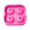 Pink, variant on 4 Cavity Ice Ball Maker Mold,5.1x5.1inch Silicone Ice Cube Tray with Lid,Easy Release,Perfect for Whiskey, Cocktails(Yellow)