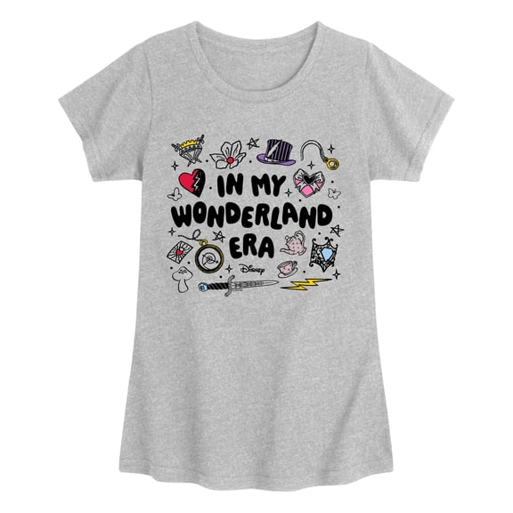 Descendants 5 - In My Wonderland Era - Youth Girls Fitted Short Sleeve T-Shirt