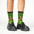 thumbnail image 4 of Rocae Cactus And Succulents for Girls Boys Crew Socks,Children's Socks, Kids Socks, Toddler Socks: Daily Wear with Kids School Uniform, 4 of 5