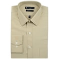 thumbnail image 1 of Manchester Camisa de Vestir Regular Fit  Beige Medio, 16" Cuello 35" Manga Manchester 5018A, 1 of 4