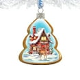 thumbnail image 3 of Red Christmas Cottage Mercury Glass Ornaments by G. Debrekht - Christmas Decor - 776034, 3 of 6
