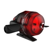 Zebco Dock Demon Spincast Combo, 30 1 Piece Fishing Rod, Red