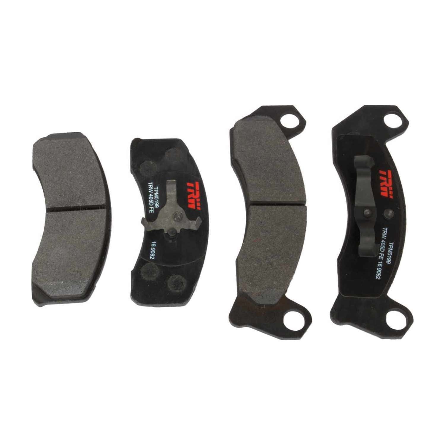 TRW Premium Metallic Brake Pad Set, Premium