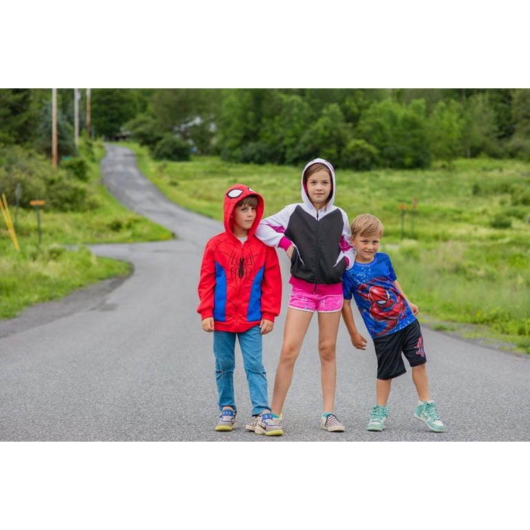 Marvel Spider-Man Spider-Gwen Ghost Spider Big Girls Fleece Marvel Spider-Man Spider-Gwen Ghost Spider Big Girls Fleece
