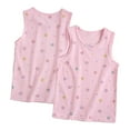 thumbnail image 5 of FLMEI Girls Sleevless Tops Tees Tops Undershirts Vest for Toddler Baby Cartoon Print Cotton Vest Tees for 3-8Y, 5 of 9