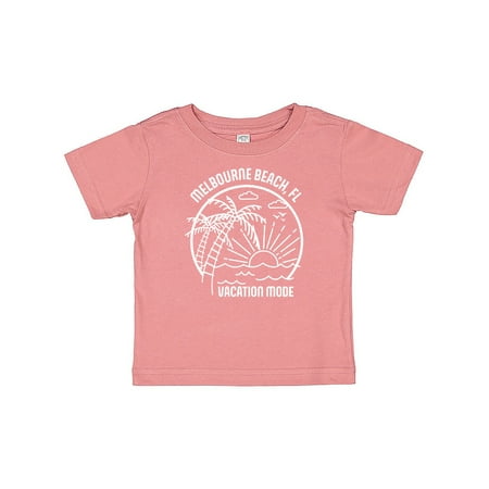

Inktastic Summer Vacation Mode Melbourne Beach Florida Gift Baby Boy or Baby Girl T-Shirt