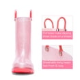 thumbnail image 5 of Botas de lluvia impermeables con brillo DREAM PAIRS para niños, talla 11, 5 of 5