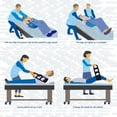 thumbnail image 2 of Bariatric Mobility Aid Gait Belt for Safe Patient Transfer & Turning, 2 of 8