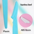 thumbnail image 3 of Dermaplaning Tool Eyebrow Razors for Women，Blade for Eyebrows and Peach Fuzz Face Razors for Women Perfect Travel Essential, 3 of 5