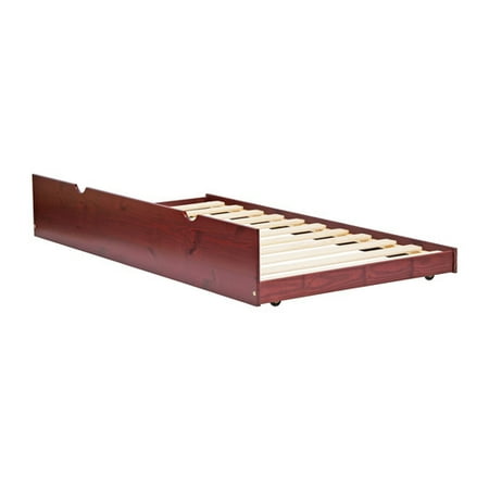 - Palace Imports, Twin Size Trundle Bed, 100% Solid Wood, Multiple Finishes