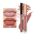 thumbnail image 1 of Fiudx Lápiz Labial Mate, Delineador de Labios Doble, Acabado Suave Velvet Kisses, Brillo Nude de Larga Duración, Maquillaje Diario, Perfecto para Citas y Fiestas, Fórmula Vegana Sin Cruel Animal., 1 of 2