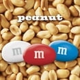 M&M's Peanut Chocolate Red, White & Blue Candy, Party Size - 38 oz Bag(Pack of 2)