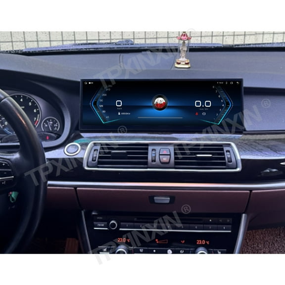 TPXINXIN 14.9 inch Android 13 Car Stereo for BMW 5 series GT F07 2010-2017 2K IPS Touch Screen,Global 4G LTE GPS Navigation, Support Wireless CarPlay Android Auto