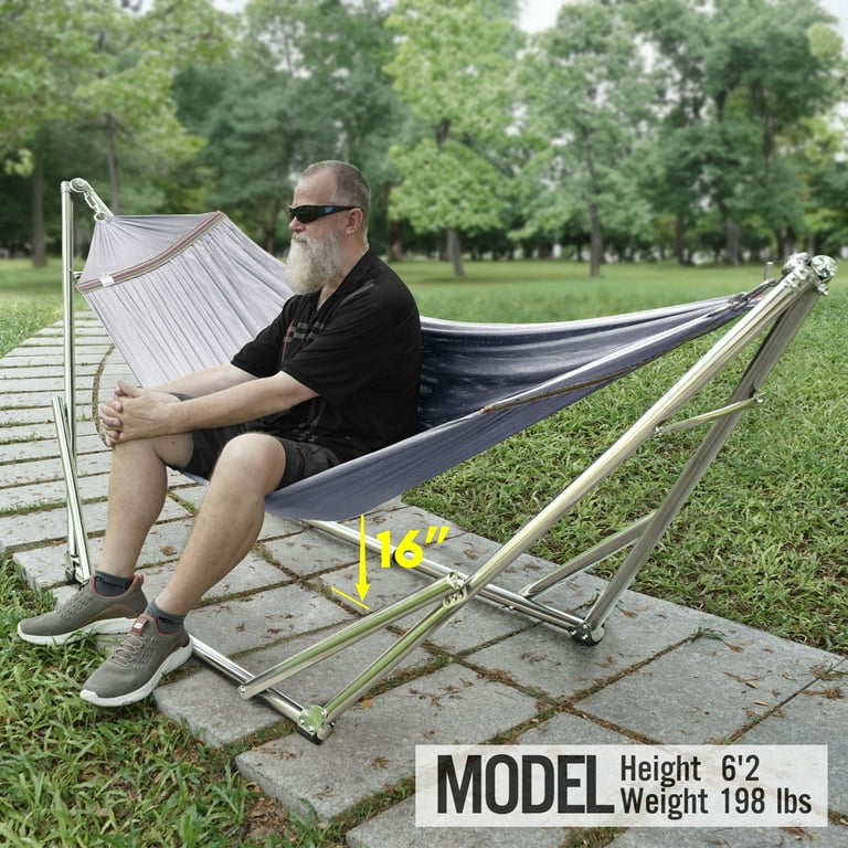 Tranquillo Adjustable Hammock Stand, Collapsible Camping Tranquillo Adjustable Hammock Stand, Collapsible Camping