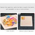 thumbnail image 2 of Loespoir Wooden Kids 9 Piece Toy, Educational and Learning Puzzle, Childrens Toy, Brain Teaser, Gift Idea, Sturdy Design(D), 2 of 4