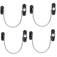 thumbnail image 1 of 4 Pcs Window Restrictor Locks Window Restrictors Baby Security Window Locks Window Locks Door Locks, 1 of 4