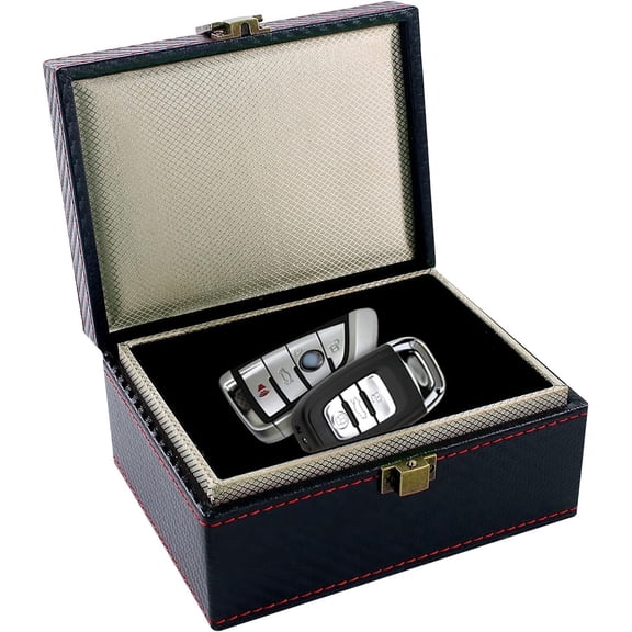 JXE JXO Mini Faraday Box, Key Fob Signal Blocker,Faraday Cage Protector for Car Key Fobs