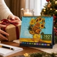 thumbnail image 7 of 2027 Monthly Desk Calendar, 12-Month Spiral Bound Planner with Monthly Tabs, 8.6 X 7.3 Inch Standing Size, 7 of 7