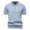 Light Blue, variant on Sentmoon Mens Tshirt Plus Size Loose Turndown Collar Short Sleeve Stretchy Hawaiian Beach Vacation Clothes for Mens Solid Color Mens Tops Summer Trendy for Vacation L