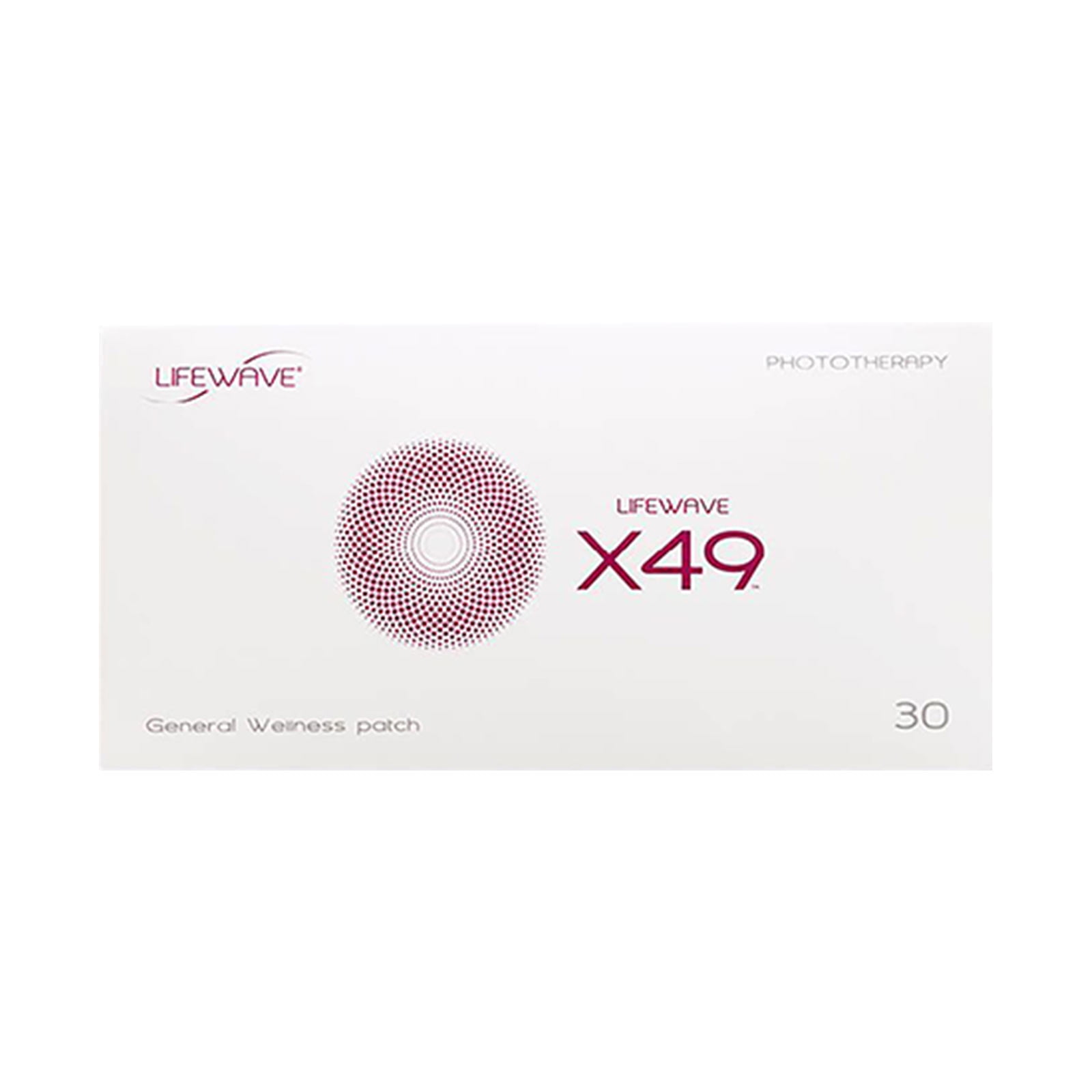 LifeWave X49 Patches - 30 Pcs | Enhance Strength & Stamina