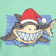 thumbnail image 3 of CafePress - Christmas Shark T Shirt - Men's Classic Graphic Cotton T-Shirt, 3 of 4