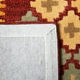 thumbnail image 6 of SAFAVIEH Aspen Edna Tribal Area Rug, Red/Gold, 7' x 7' Round, 6 of 7