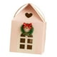thumbnail image 5 of Caja de regalo de cabaña navideña Contenedor de galletas Adorno de decoración navideña Caja de galletas Rosa, 5 of 9