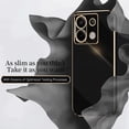 thumbnail image 5 of For Xiaomi Redmi Note 13 Pro 4G Case Luxury Plating Square Protect For Mi Poco X6 5G Poko Little Silicone Shockproof Back Cover, 5 of 5