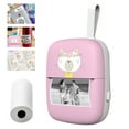 thumbnail image 2 of Amdohai Mini Pocket Photo Printer Portable Mobile Thermal Printing Machine All in One 203DPI Wireless Bluetooth, 2 of 8