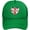 Green, variant on London British Flag Heart United Kingdom Cute Mesh Baseball Cap Adjustable Dad Hat Trucker Hat for Women Men,Black