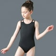 thumbnail image 7 of 3-14T Girls Gymnastic Unitards Kids Ballet Leotard M Straps Back Hollow Out Dancewear, 7 of 7
