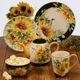 thumbnail image 2 of Sunflower Fields Set/4 Salad Plate, 2 of 2