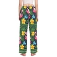 thumbnail image 3 of FORMRS Women's Pajama Pants with Pockets Soft Comfy Loungewear Sleep Bottom, Sizes S-2XL, Flamingo Floral Pattern, 3 of 8