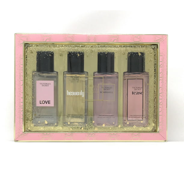 Victoria's Secret Luxury Fragrance 4 Piece Mist Gift Set - Bombshell ...