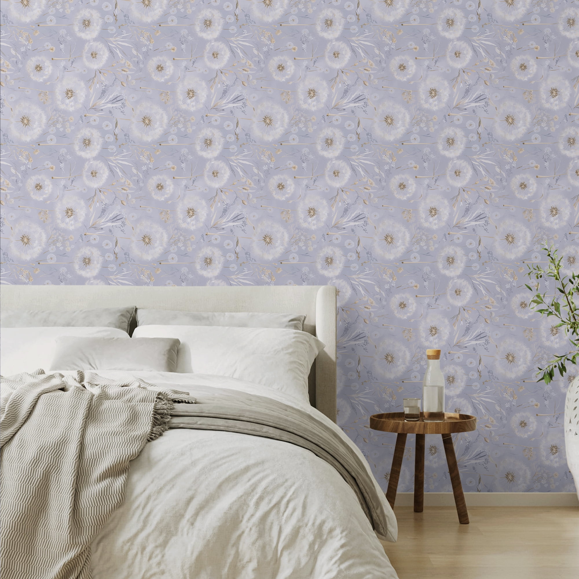 UMIGGEE Floral Wallpaper Peel and Stick Floral Wall Wallpaper Self Adhesive Flower Wallpaper Contact Paper 17.3-in x 118-in Home Decor Wall Covering Old Furniture Renovation