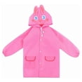 thumbnail image 1 of Chubasquero impermeable con dibujos animados para niños y niñas, traje de lluvia para niños de 90cm a 130cm de altura, conejo rosa YUNYI BRAND Deportes, 1 of 8