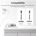 thumbnail image 2 of Cargador de aspiradora compatible con Black+Decker BHFEA520J BHFEA420J POWERSERIES+, aspiradora de mano inalámbrica de 23 V, cable de alimentación de 1,8 m y 5,9 pies, adaptador de CA y cable de carg, 2 of 5