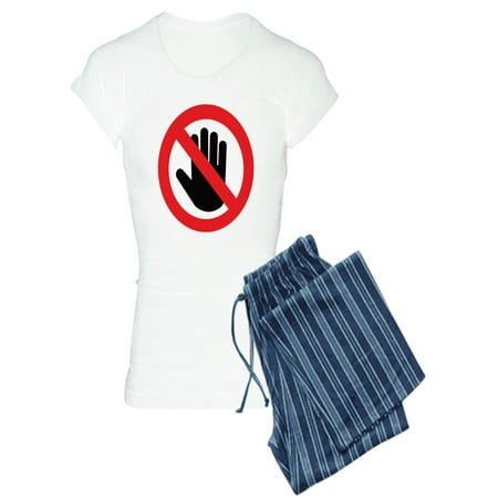 

CafePress - Please Do Not Touch - Women s Light Pajamas