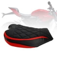 thumbnail image 3 of Front Rider Seat Driver Cushion Pu Grid Carbon For Streetfighter V2 2022-2023, 3 of 10