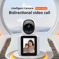 thumbnail image 3 of Cámara de Videollamadas, Función de Intercambio de Propositivos 2.8 Pulgadas Ultra Clear Screen Wifi Cámara de seguridad Infrarroja Visión Nocturna Luz para Uso Domísico, 3 of 7