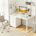 thumbnail image 2 of Costway 48" x 30" Universal Tabletop for Standard & Standing Desk Frame Natural, 2 of 10