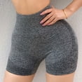thumbnail image 2 of Pantalones cortos de entrenamiento para mujer, pantalones cortos de yoga que levantan los glúteos, pantalones cortos de yoga para mujer, pantalones co, 2 of 12