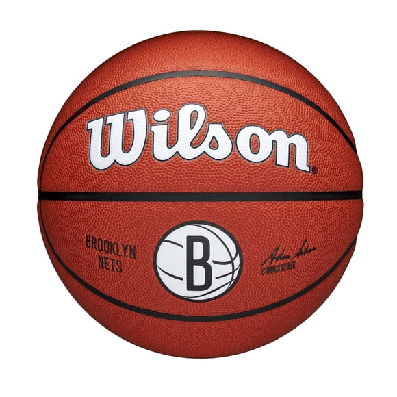 Balón de Baloncesto Wilson NBA Brooklyn Nets Talla 7 - 75 cm